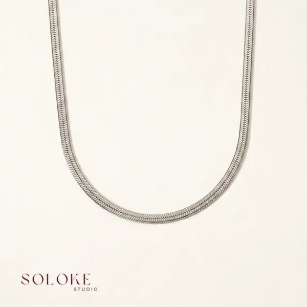 Liquid Silver Necklace