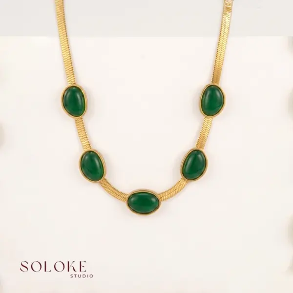 Emerald Tide Necklace