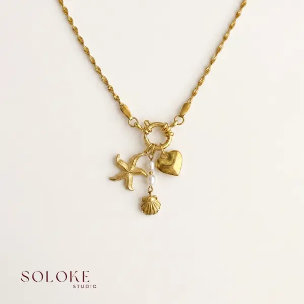 Oceanic Charm Necklace