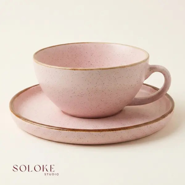 Rose Quartz Cappuccino Mug