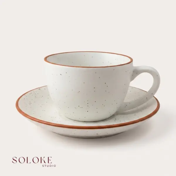 Arctic Speckle Cappuccino Mug