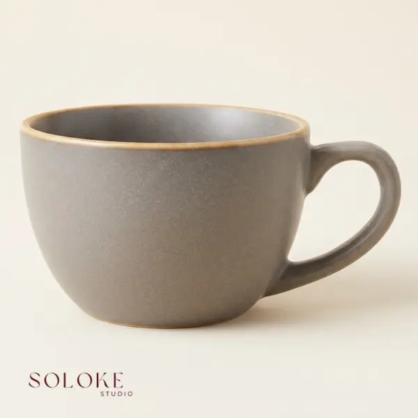Obsidian Matte Latte Mug