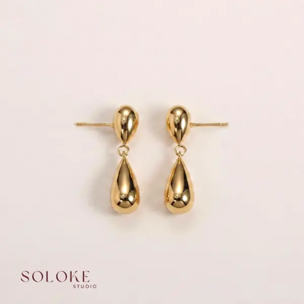 Gilded Dew Earrings