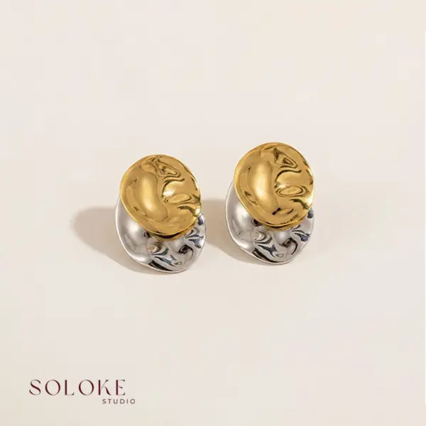 Eclipse Disc Earrings