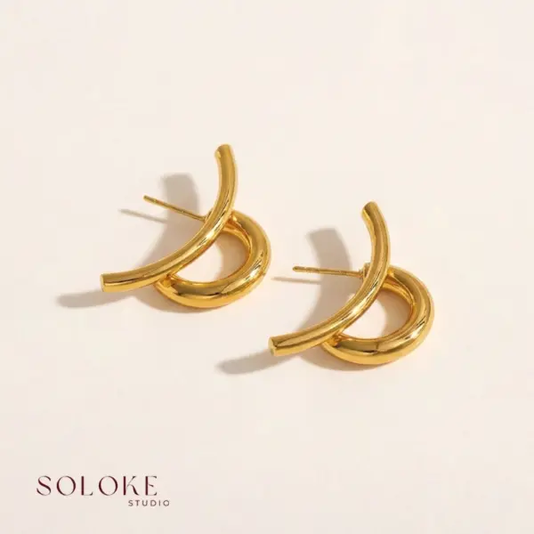 Luna Arc Earrings