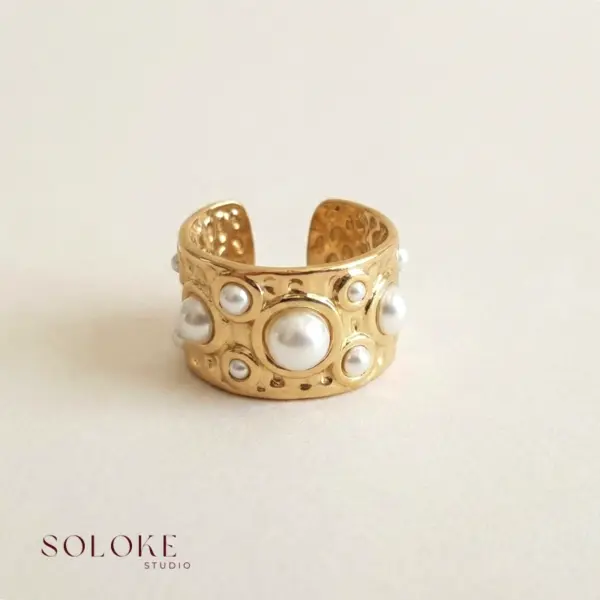 Lunar Gold Ring