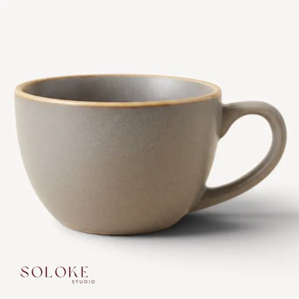 Obsidian Matte Latte Mug