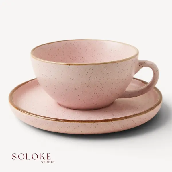 Rose Quartz Cappuccino Mug